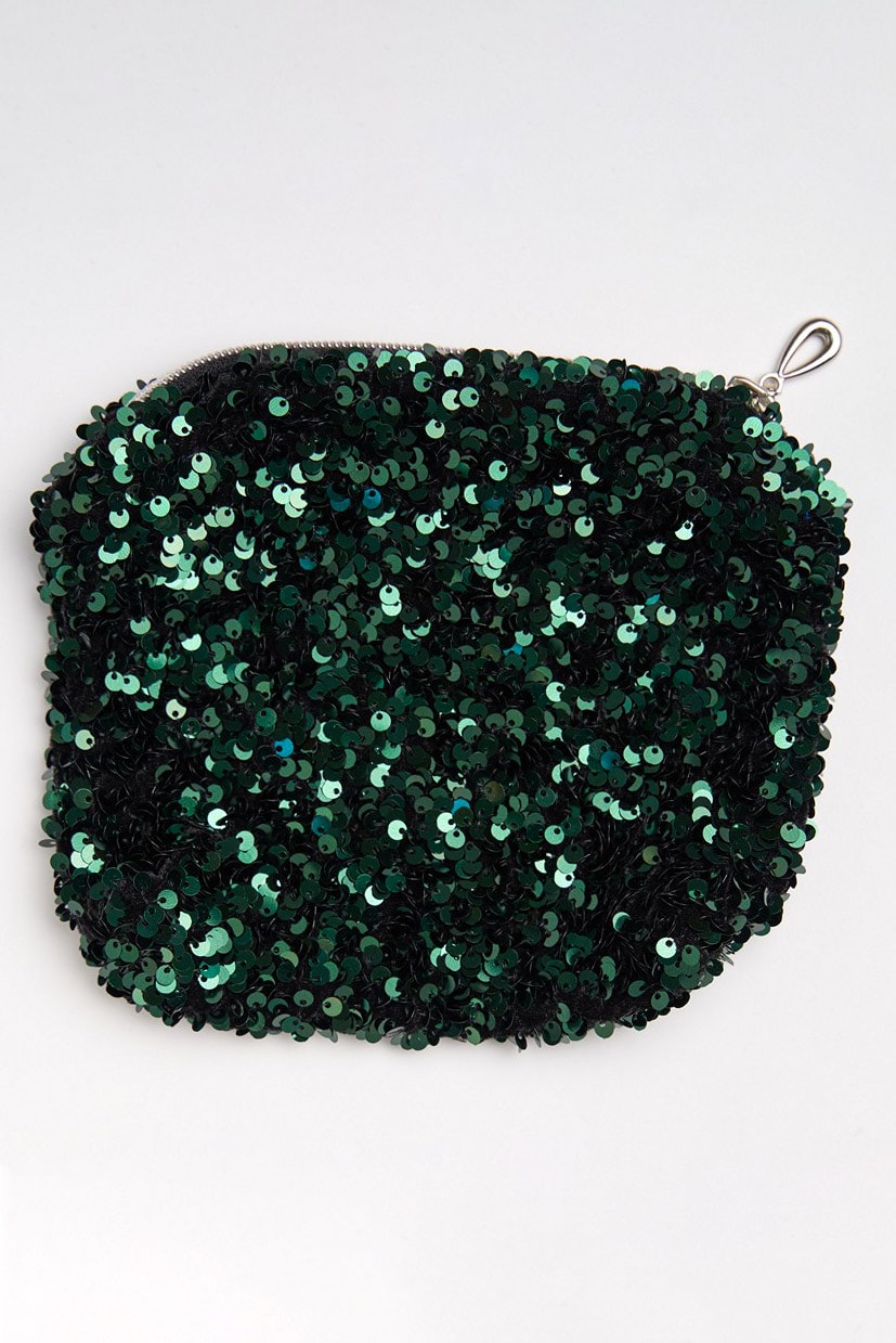 portofel paiete verde smarald